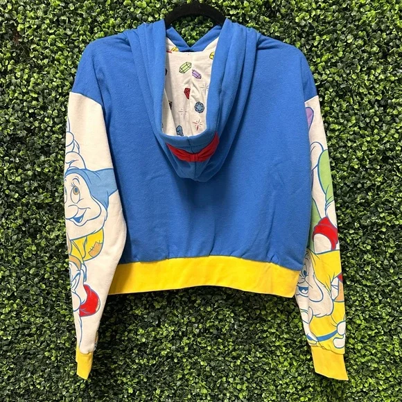 NWT Loungefly Disney Princess Snow White Fairest Crop Hoodie - Size Medium - Picture 2 of 12